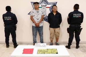 Ladrones de autopartes y vendedores de droga son asegurados en Puebla