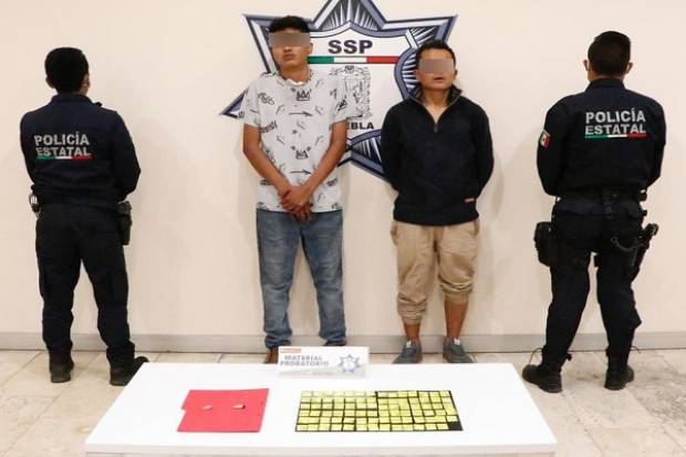 Ladrones de autopartes y vendedores de droga son asegurados en Puebla