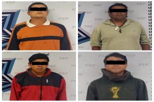 Cuatro narcovendedores son capturados en Amozoc