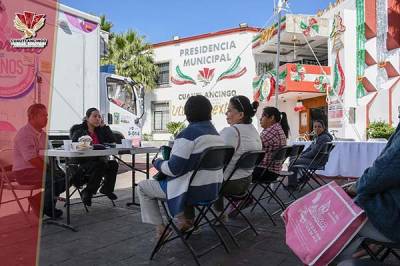 El ayuntamiento de Cuautlancingo promueve prevención de cáncer de mama