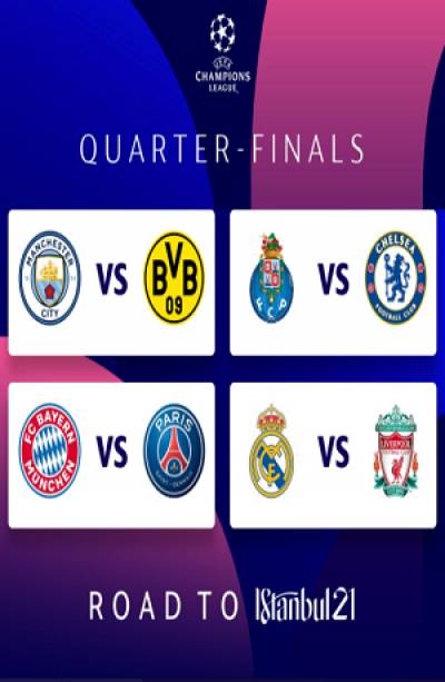 Champions League: Quedaron definidos los cotejos de cuarto de final