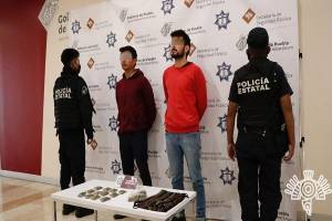 SSP Puebla detiene a vendedores de golosinas con droga por redes sociales