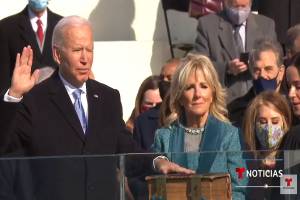 Joe Biden rinde protesta como presidente de Estados Unidos