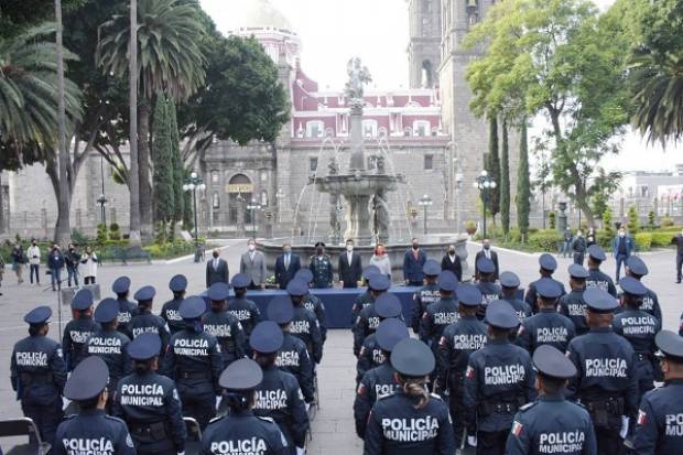 Puebla capital cuenta con 32 nuevos elementos policiales
