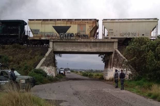 Evita Guardia Nacional saqueo de tren en Cañada Morelos