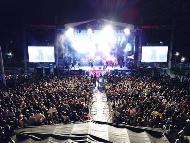 Grupo Cañaveral puso a bailar a Puebla capital