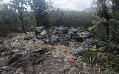 Hallan tiraderos clandestinos de medicamentos y aves en Tehuacán
