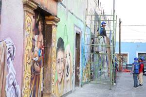 Ayuntamiento de Puebla inicia rescate de los barrios San Antonio y El Refugio