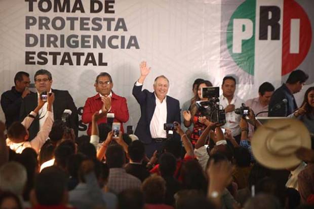 Lorenzo Rivera asume la dirigencia del PRI en Puebla