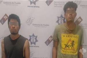 Sujetos acusados de robo son detenidos con droga en la colonia Tepeyac