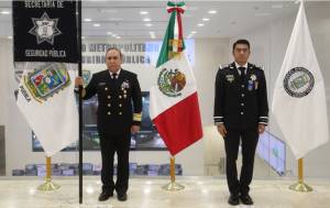Amezaga toma el mando en la Secretaría de Seguridad Pública de Puebla