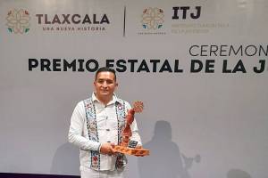 Estudiante BUAP gana el Premio Estatal de la Juventud de Tlaxcala