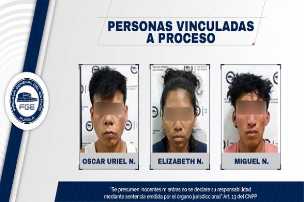 Vinculan a proceso a ladrones de camioneta de la FGE en Juan C. Bonilla
