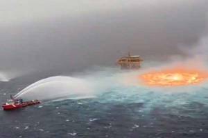 ONG´s exigen castigar incendio en el Golfo de México