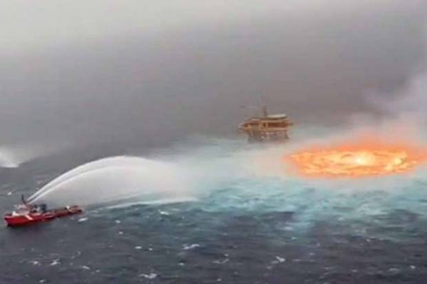 ONG´s exigen castigar incendio en el Golfo de México