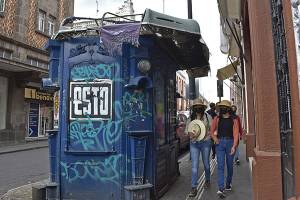 Ayuntamiento de Puebla retirará casetas de periódicos que incumplan normativa