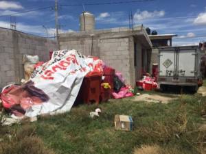 Profepa halla 700 kilos de sangre en tiradero clandestino de Puebla Capital