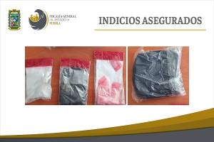 Narcomenudista es atrapado con 96 dosis de droga en el centro de Puebla