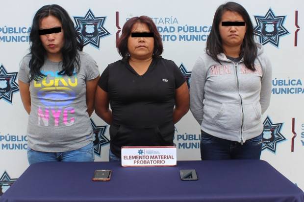 Cayeron integrantes de &quot;Las Gordas&quot;, asaltantes de transporte público en Puebla