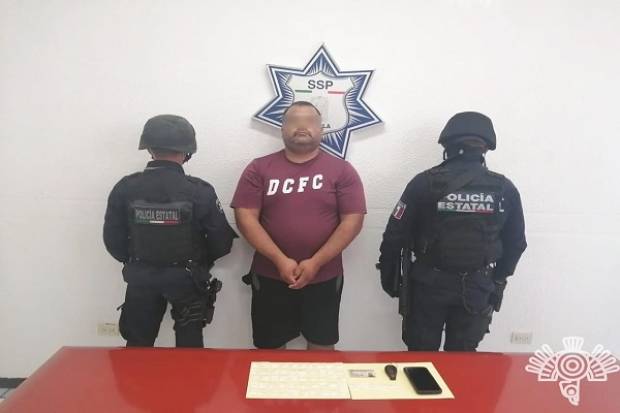 Cómplice de &quot;El Chupón&quot; fue capturado con droga y camioneta robada en Puebla
