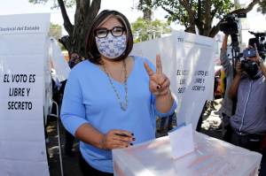 Genoveva Huerta impugna elección de dirigencia del PAN Puebla