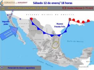 Alerta por heladas y frío extremo en las sierras Norte y Negra Puebla