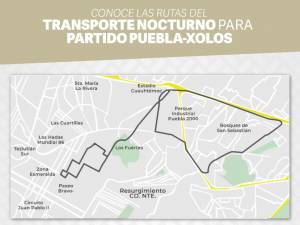 Club Puebla vs Xolos: Habrá transporte nocturno para la afición que asista al Cuauhtémoc