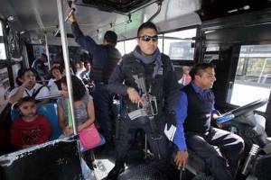 Puebla: 350 robos en transporte público; 87% más que en 2018