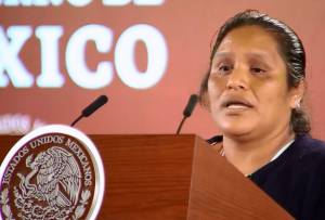 Obtilia Eugenio recibe el premio Nacional de Derechos Humanos