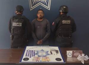 SSP Puebla detiene al &quot;Pingüino&quot; con más de 20 envoltorios de cocaína
