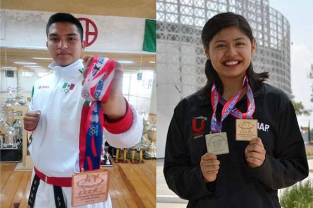Estudiantes BUAP obtienen oro, plata y bronce en XIX Campeonato Centroamericano y del Caribe de Karate