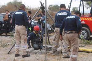 Hombre pereció tras caer al fondo de un pozo en Tehuacán