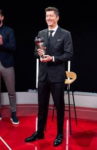 Robert Lewandowski gana el The Best de la FIFA por segundo año consecutivo