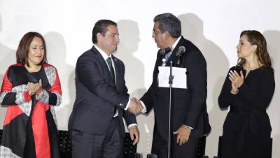 Héctor Sánchez Morales rinde protesta como presidente del CCE