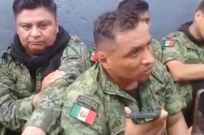 Grupos delictivos desarman a soldados en Michoacán