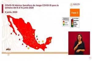 ¡Ya ni Zacatecas!: todo México en rojo por casos y muertes por COVID-19