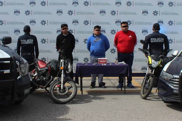 Seguridad Ciudadana de Puebla captura a banda de asaltantes