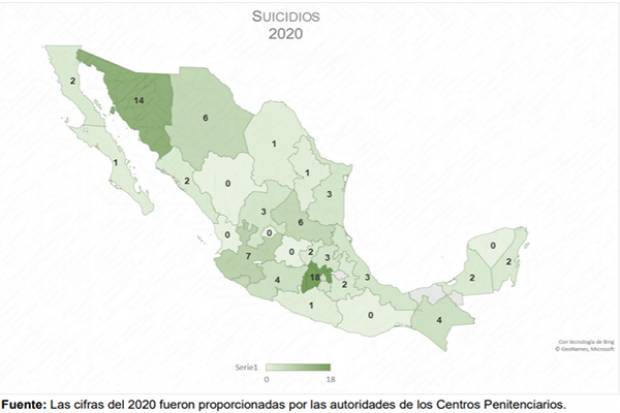 Cárceles de Puebla en pandemia reportan dos suicidios, su registro más alto desde 2018