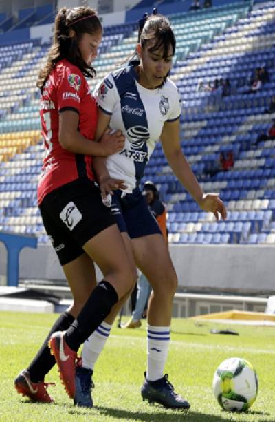 Puebla Femenil derrotó 1-0 a Lobos BUAP en el Cuauhtémoc