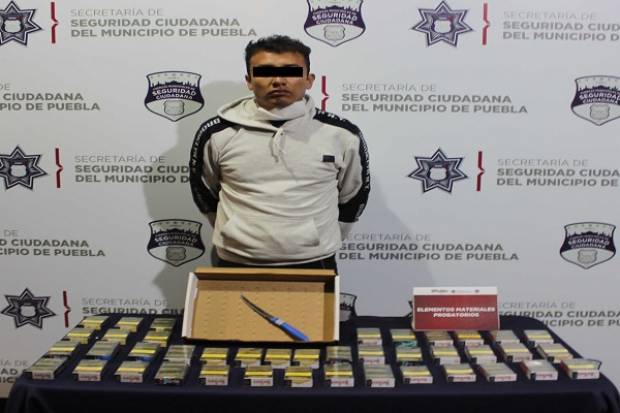Salió de la cárcel para robar más de 20 comercios; fue capturado en Puebla