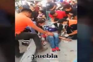 Tráiler se quedó sin frenos y mató a elemento de Vialidad Estatal en Puebla