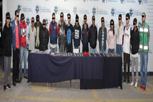 Capturaron a 18 narcomenudistas en departamento de la Unidad San Bartolo