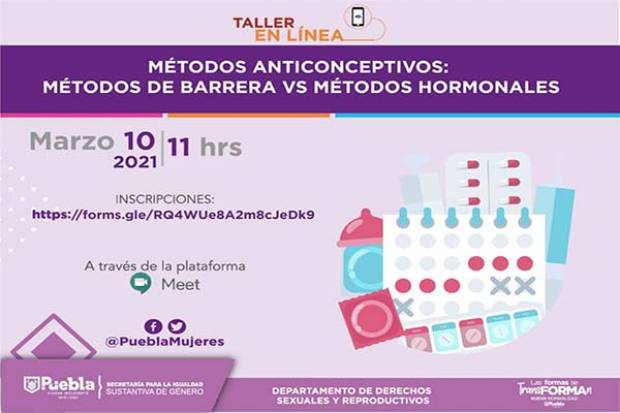 Ayuntamiento de Puebla inicia temporada de talleres de salud sexual