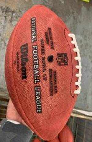 Super Bowl LV: Presentan balón oficial para el Kansas City vs Tampa Bay