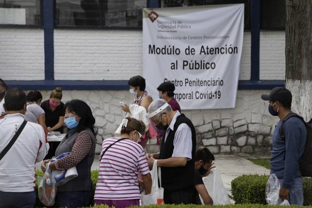 CIEPA atiende a 62 reos de penales de Puebla con COVID-19