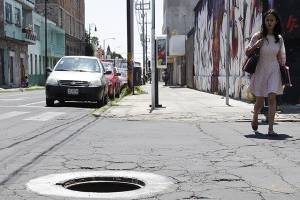 Aumentan 26% reportes por daños y robos a alcantarillas en Puebla: CIC