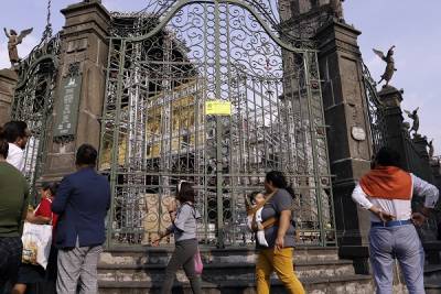 INAH clausuró instalación de réplica de la Capilla Sixtina; se reanudarán trabajos