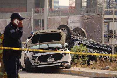 Las 5 colonias de la capital (y sus calles) con más accidentes de tránsito en 2020