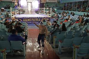FOTOS: Así fue la función de lucha libre en la reapertura de la Arena Puebla