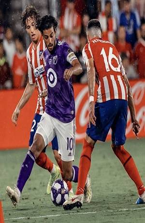 Atlético de Madrid goleó 3-0 a las estrellas de la MLS